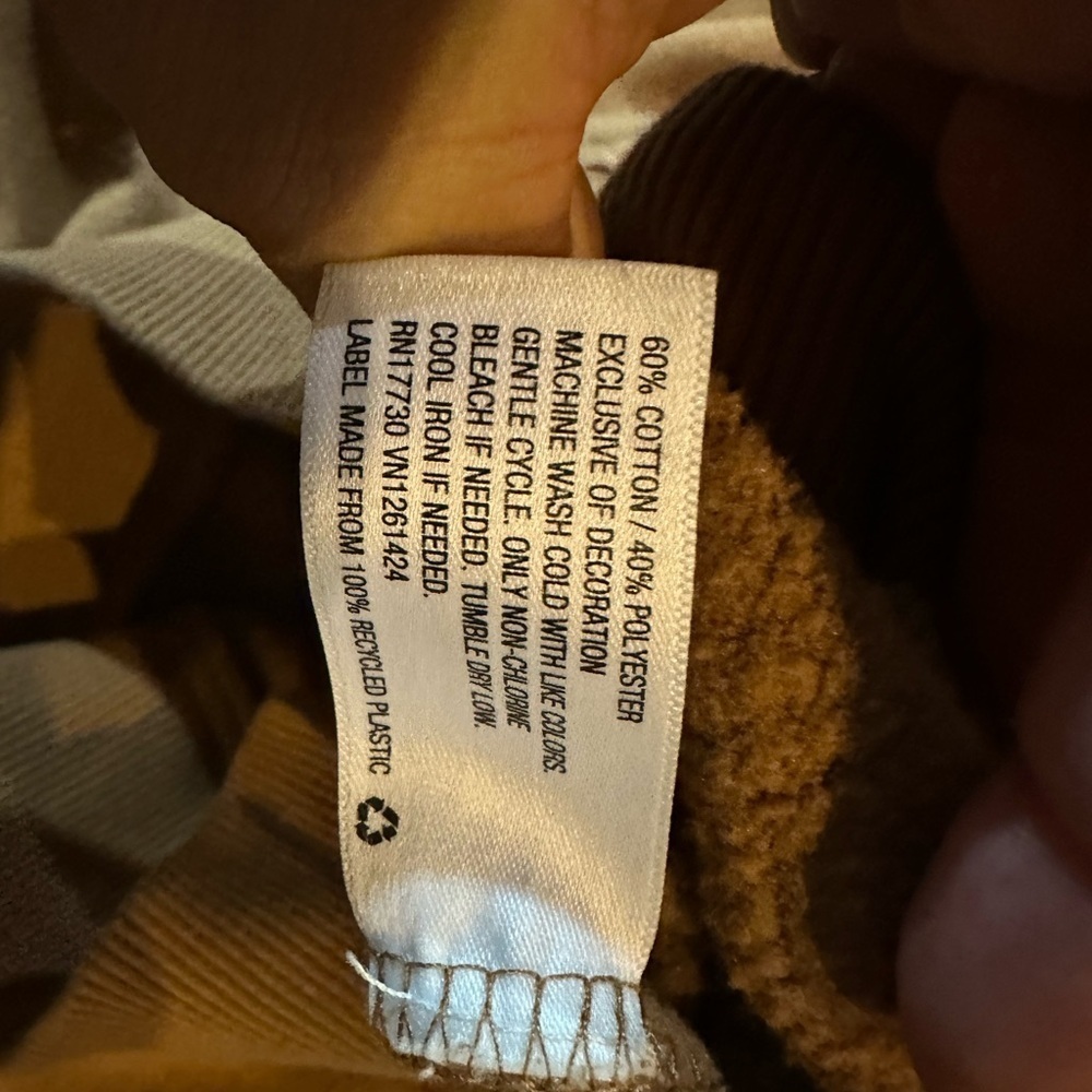 Wild Fable Beige Fleece Outerwear - Picture 4 of 4